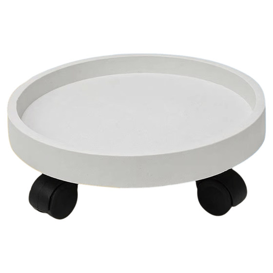 Thickened heavy objects moving tray bucket moving base heavy objects moving tray flower bracket load-bearing universal wheel barrel water