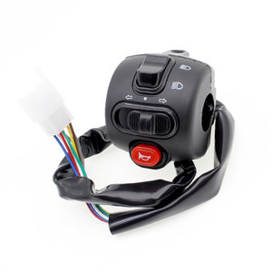 Electric vehicle handle switch small turtle car five -generation all -in -one turning the king disk drum switch with horn headlights to assembly assembly
