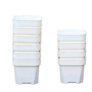 Extra -polynuts Plastic Plastic Plastic Small Mini Mini Most of the Specifies Morning Control and Symnomies to Nourish Balcony Party Planting Flower Pot
