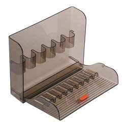 Mirror cabinet makeup brush storage artifact without punching partitions