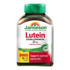 Jamieson Bodybuilding Physical Medicine Official Genuine Lutein Capsules Care for Eyes 20mg
