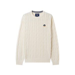 
TeenieWeenie Bear Men's Wear 2026 Spring New Pure Cotton American Retro Sweater Knitwear Men