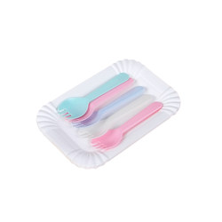 Disposable cake tableware combination set