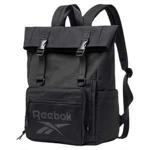 Reebok锐步双肩包男生潮流休闲旅行背包防泼水电脑包大学生书包女