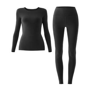 Banana hot leather 5 series male lady warm suit muscle leggings hot bottom shirt thickened autumn clothes autumn pants cotton sweater
