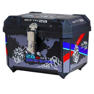 
Electric car trunk motorcycle trunk scooter large non-aluminum alloy storage box electric car takeaway box