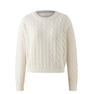 [100% sheep wool] Eland sweater women's round neck pullover sweater winter new style