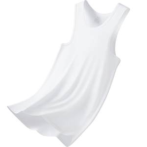 
So far, pure cotton men's vest without marks and hurdles, sweat-absorbing, all-sweat-absorbing cotton white old man shirt summer base sweat shirt