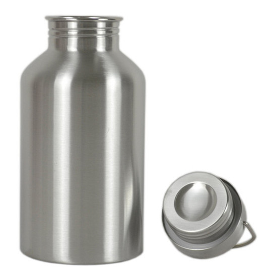 MODALI Bouilloire Camping 1L Acier Inoxydable – Compacte, Poignée Pliable, Fond Chauffant +30% Efficacité, Idéale Randonnée & Outdoor