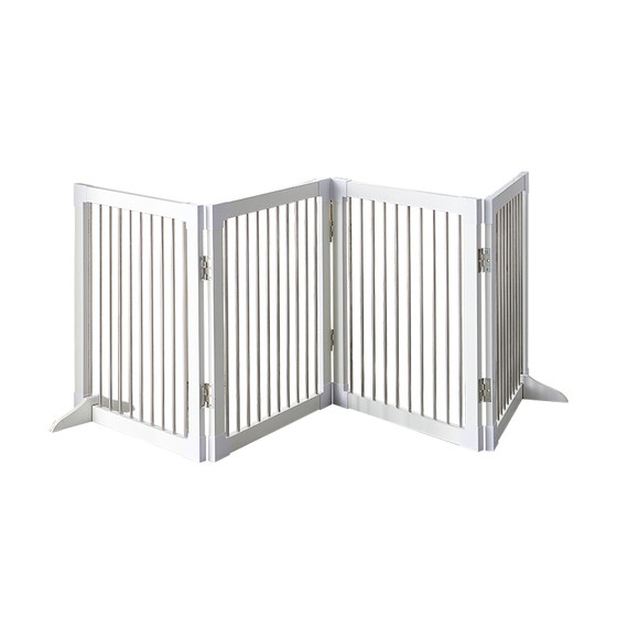 
Small and medium-sized dog and cat foldable dog fence door fence baffle pet fence door dog door indoor anti-jailbreak