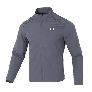 
Under Armor official stand collar jacket men's summer training fitness woven running sports comfortable casual jacket
