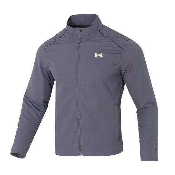 
Under Armor official stand collar jacket men's summer training fitness woven running sports comfortable casual jacket