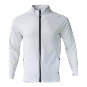 Domineering muscle men's zipper sportswear fitness leisure jacket thin jacket repair long -sleeved running top men's model