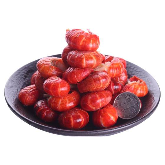 
Extra-grade ice-wrapped crayfish tail fresh frozen large ice-free shrimp tail balls spicy garlic thirteen-spicy shrimp tails are not ready to eat