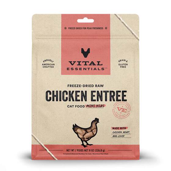 
[Self-operated] VitalEssentialsVE freeze-dried meat grain staple food raw bone meat cat food 226g