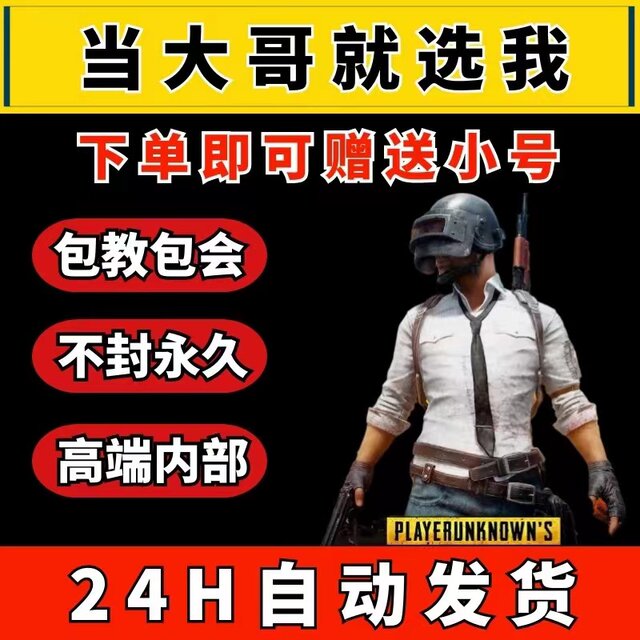 端游绝地求生PUBG吃鸡steam主播同款定制排位竞技冲匹配价格透明