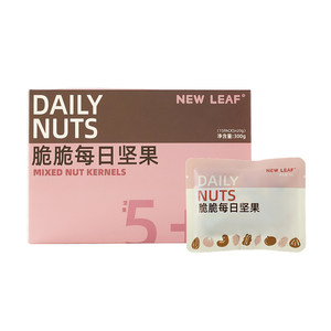 
NewLeaf Daily Nuts Original No Additive Small Packaging Wolfberry Red Date Mulberry Fruit Crisp Mixed Nuts for Pregnant Women