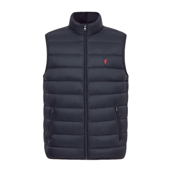 [Special Offer] POLOWALK Men's Rib Down Vest 2025 Winter Style Versatile Warm 90 Duck Down Vest