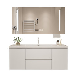 Shrimp Basin Cabinet Simple Cream Package Delivery to Household