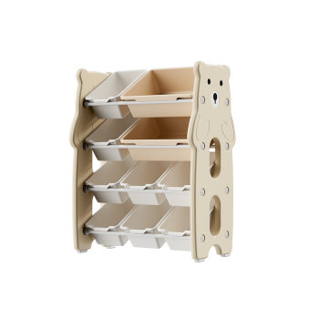 Children's toy storage frame landing multi -layer storage cabinet

