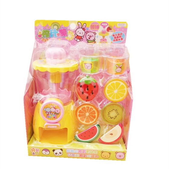 
Children's juicer, beverage machine, simulated kitchen appliances, play house toy set, blender for boys and girls 3 years old and 5 years old