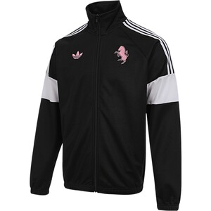 
adidas Adidas Men's Juventus Football Sports Training Knitted Stand Collar Jacket Jacket KC7799