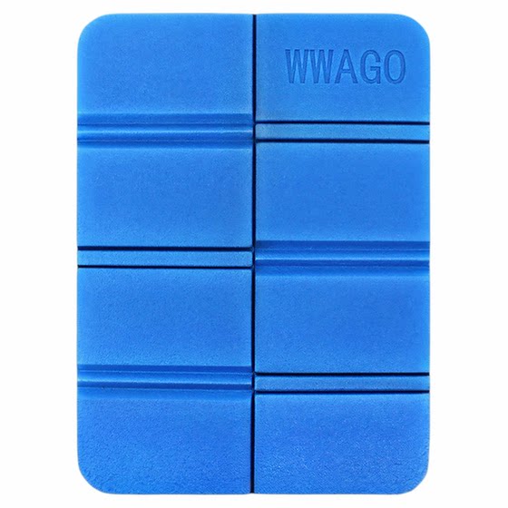 Outdoor portable moisture -proof cushion XPE foam cushion ultra -light folding stool hiking mountain camp cushion grass floor mat