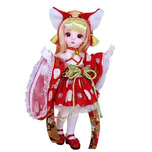 
German Victory Doll Little Angel BJD Girl 6 Points Kid Joint Dress Up Girl Girl Birthday Toys June 1 Gift