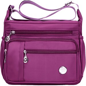 2024 new middle -aged women's bag ladies bag nylon Oxford spinning canvas bag shoulder mesengers bag waterproof mothers bag
