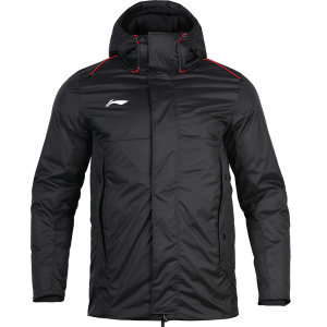 Xiao Lizi Li Ning Sports and Leisure Autumn and Winter Mid style Warm Hooded Cotton Coat Standing Collar Down Vest Adult Men's Style