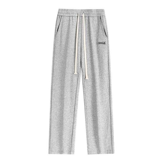 
Coca-Cola/Coca-Cola autumn and winter sweatpants casual pants straight pants for boys and girls sports loose pants trousers