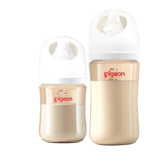 
Pigeon PPSU milk bottle newborn baby wide diameter bottle anti-colic straw brand 1 year old 2 years old and above