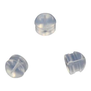 Silicone earplugs universal anti-falling earrings back plug accessories