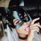 Women Sexy Leather Mask Half face Fancy Masks sex toys  Hall