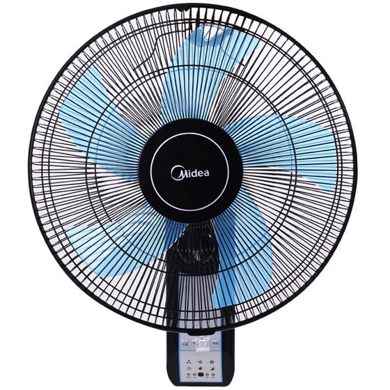 
Midea shakes its head, remote-controlled wall fan, timed wall-mounted electric fan, kitchen wall-mounted five-blade high wind and low noise