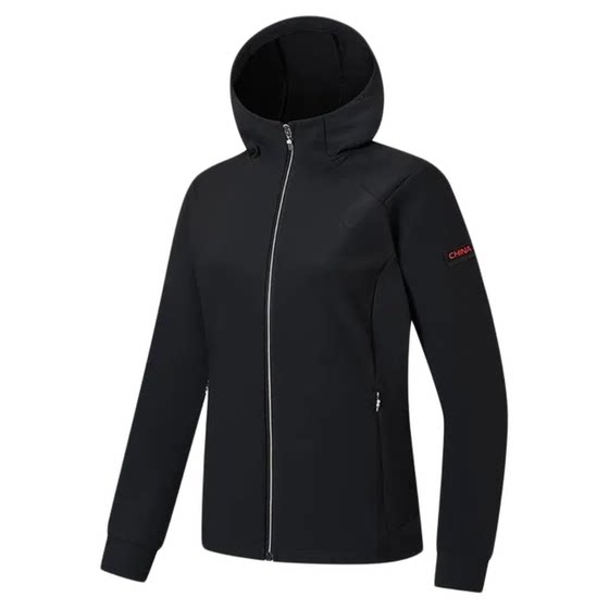 
Xtep thermal windbreaker for women 2025 winter new fitness training plus velvet hooded jacket for women 975428160031