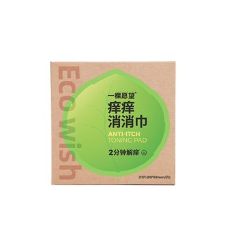 
ecowish Soothing Itch Relief Wipes Botanical Ingredients