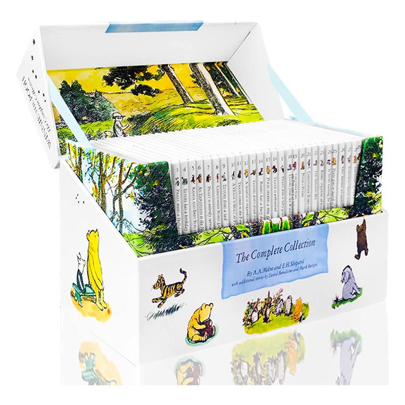 小熊維尼30冊精裝全集進口英文原版正版Winnie the Pooh Complete