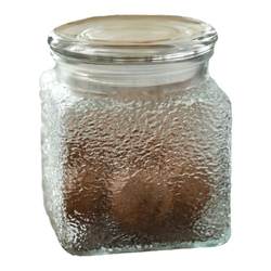American embossed kitchen grain storage bottle
