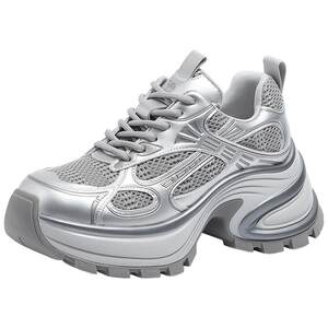 
Nebula Camel Women's Shoes 2026 Spring New Retro Dad Shoes Women's Tall Sneakers Thick-soled Versatile Casual Shoes