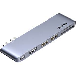 
Green Network Expand Dock Extended Type Applicable to Apple Computer Mac Laptop HDMI Network Port Accessories Converter