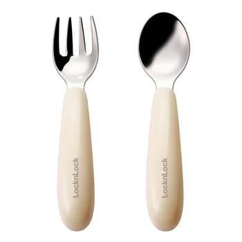 LOCK&LOCK stainless steel food spoon with storage box