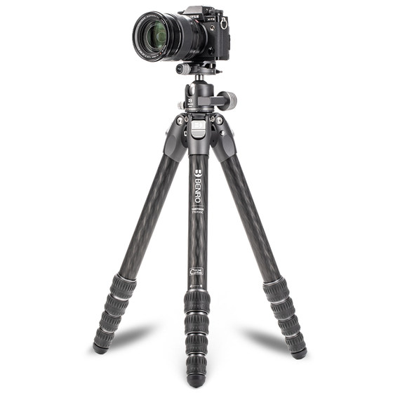 
Benro Xuanwu series TR329C 328 professional carbon fiber tripod SLR photography camera stand one-legged tripod Canon Nikon SLR camera tripod Sony micro single portable