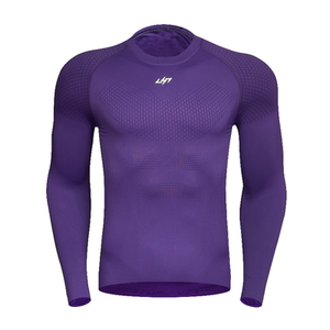 
Vest Up [seamless expansion suit] sports quick-drying breathable mesh long-sleeved moisture-absorbent T-shirt fitness clothes for men