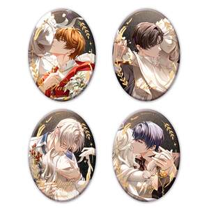[Mihayou/Undetermined Event Book] Ju Mu Ou Kiss Series Alien Badge Leave absent drop
