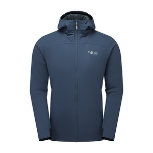 
RAB Xenair Alpine Men's Lightweight Gold Label Cotton Clothes Hooded Lightweight Water-Repellent Cotton Clothes QIP-41