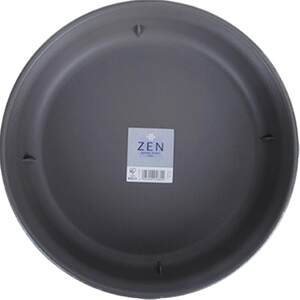 
Alice thickened and larger flower pot holder plastic round chassis Alice large deep tray water connection tray zen