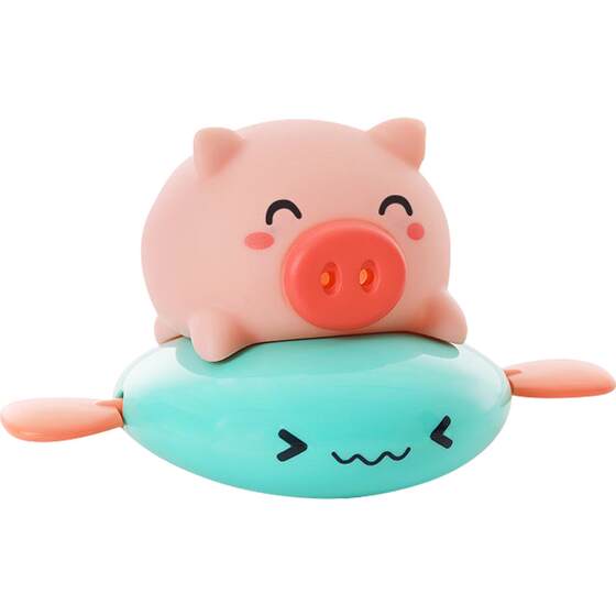 Children's bath toy baby drama water toy net red pig baby swimming toy boys and girls New Year gifts