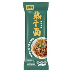 
Hubei specialty authentic Wuhan hot dry noodles 170g alkaline water noodles dry noodles instant breakfast and late night snacks in independent bags