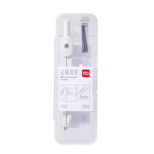 
Deli metal compasses for primary school students, stable and durable compasses for third grade students, junior high school students, mathematics and geometry exam replacement refills, compasses for students, high school entrance examination drawing teaching stationery supplies
